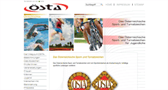 Desktop Screenshot of oesta.at